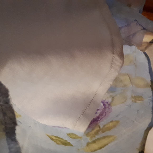 Dress,sheer with lining. Colour light blue, floral. "All That Jazz" small size. - Picture 10 of 11